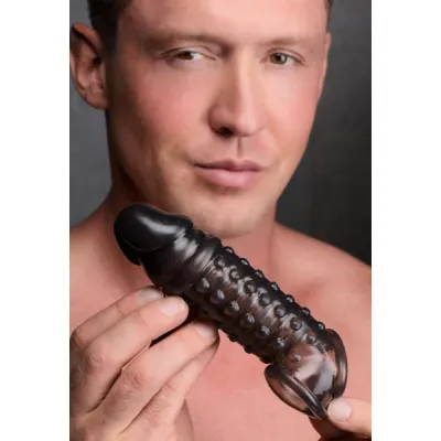 1 5 Inch Penis Enhancer Sleeve Smoke