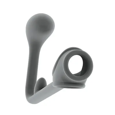 Sono No 3 Butt Plug with Cockring Grey