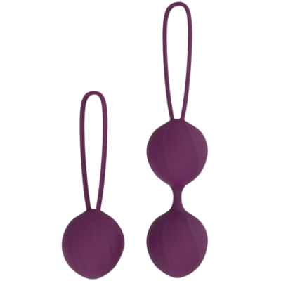 Weighted Silicone Kegel Exercise Trainer Set Enhance Foreplay Oral Sex