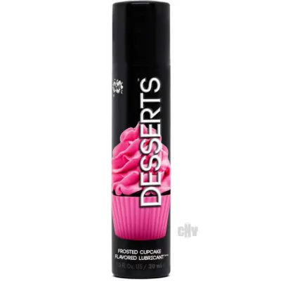 Wet Desserts Flavored Lubricant Frosted Cupcakes 1oz