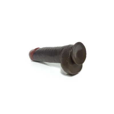 Dildo Black Balled 12in