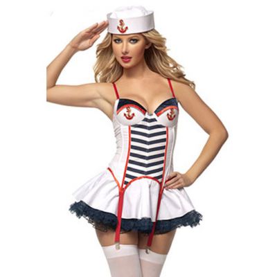Maiden Voyage Costume White One Size