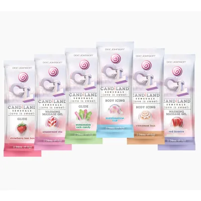 Candiland Glides Asst Pillows Bulk 144