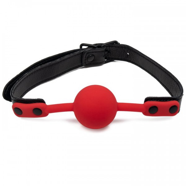 Bondara Red 45mm Silicone Ball Gag