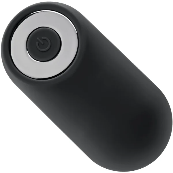 Playboy Pleasure Plug & Play Rechargeable Silicone Vibrating Butt Plug With Remote - Black