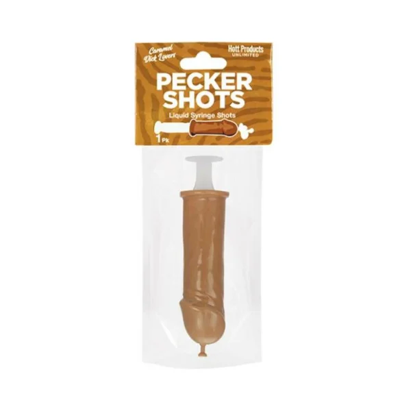 Pecker Shot Syringe Caramel