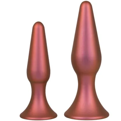 Bondara Cosmos Metallic Red Suction Butt Plug 5 or 6 Inch