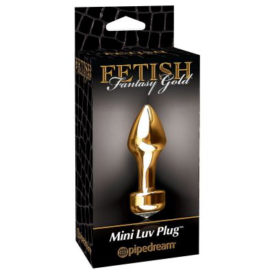 Gold Mini Butt Plug
