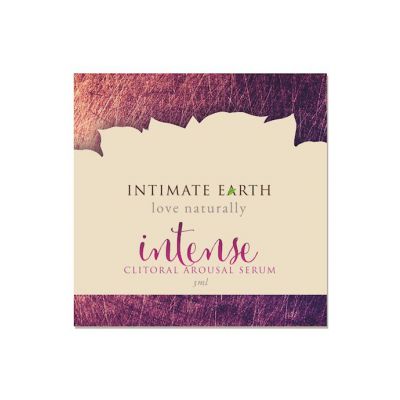 Intimate Earth Intense Clitoral Arousal Serum Foil 3 Ml Transparent 3ml