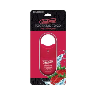 Goodhead Juicy Head Dry Mouth Spray To go Strawberry 30 Oz