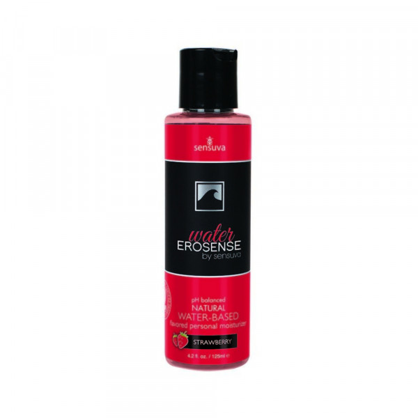 Erosense Water Strawberry Flavored Water-based Lubricant 4.2 Fl. Oz Bottle