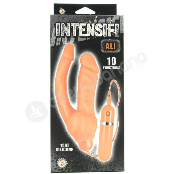 Intensifi Ali Flesh Double Penetration Vibrator