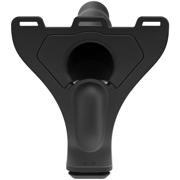 7" Silicone Vibrating Hollow Strap-on Set With Remote Control