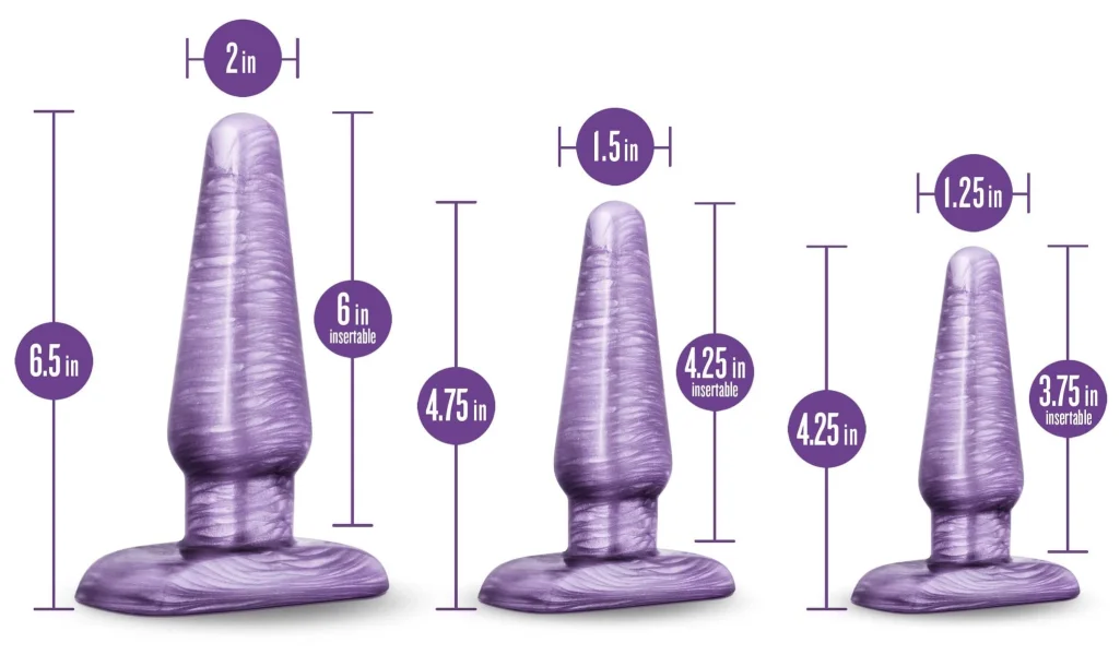 B Yours - Anal Trainer Kit - Purple Swirl
