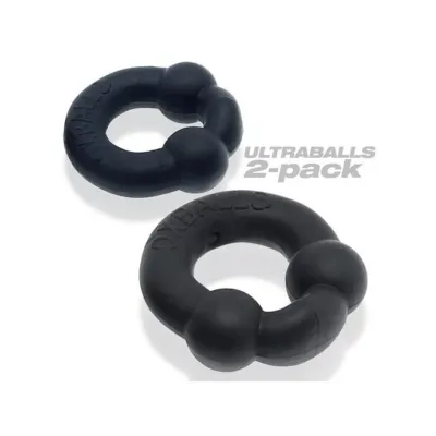 Ultraballs 2 pack Cockring Plus silicone Special Edition Night