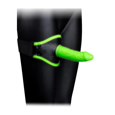 Thigh Strap on With Silicone Dildo 5 7 Inch Glow in the Dark