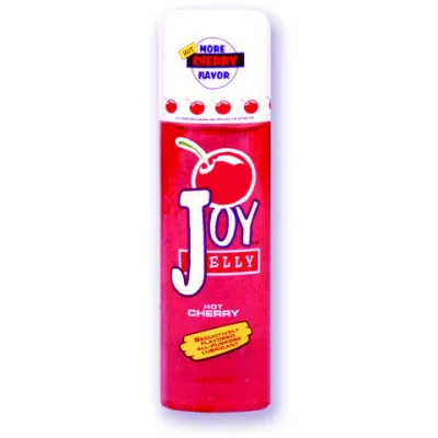 Joy Jelly Flavored Water Based Lubricant Cherry 4 Ounce