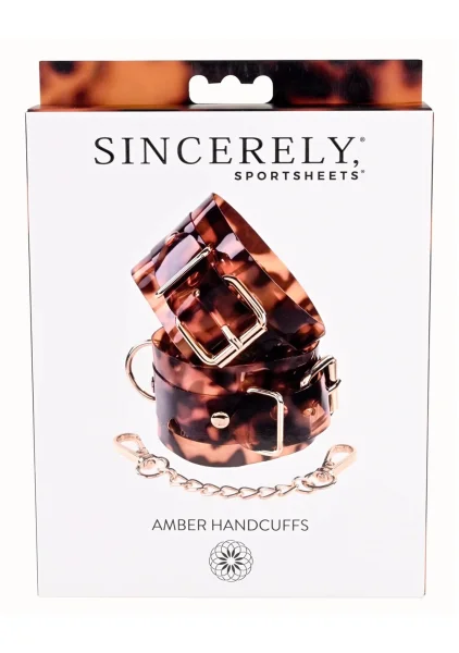 Sincerely Amber Handcuffs