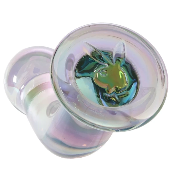 Playboy Pleasure Jewels King G-Spot & P-Spot Glass Dildo