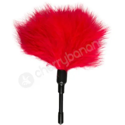 Fetish Collection Small Red Fluffy Feather Tickler