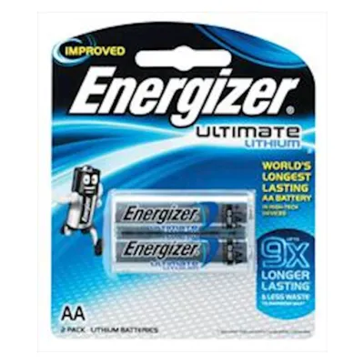 Energizer Ultimate Lithium Aa 2pk