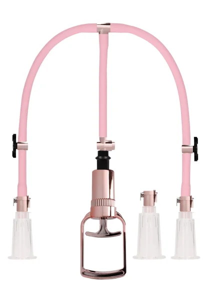 Pumped Rose Gold Clitoral & Nipple Pump Set