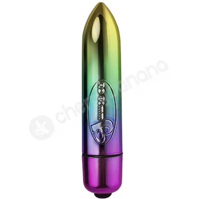 Rocks Off RO 80 7 Speed Rainbow Bullet Vibrator