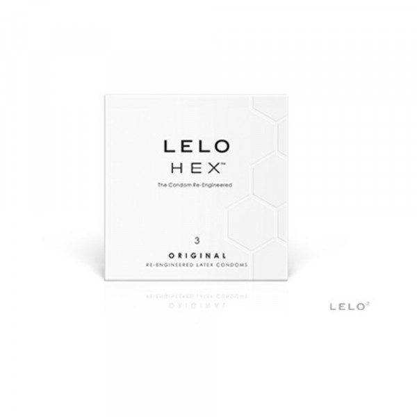 Lelo Hex Original Condoms 3 Pack