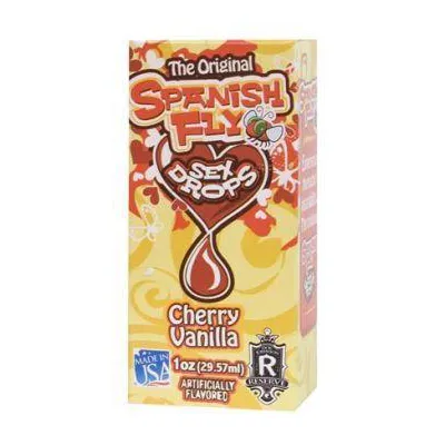Spanish Fly Sex Drops Cherry Vanilla 1oz