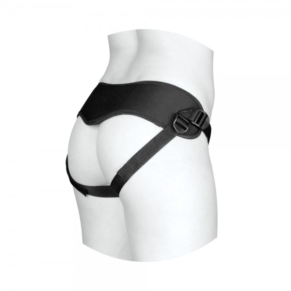 Vac-u-lock Suspender Harness With Plug Black