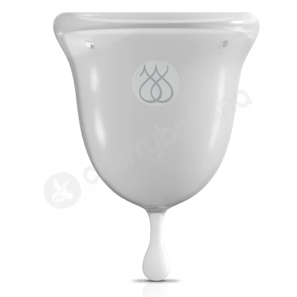 Jimmyjane Intimate Care Clear Menstrual Cups 2 Pack