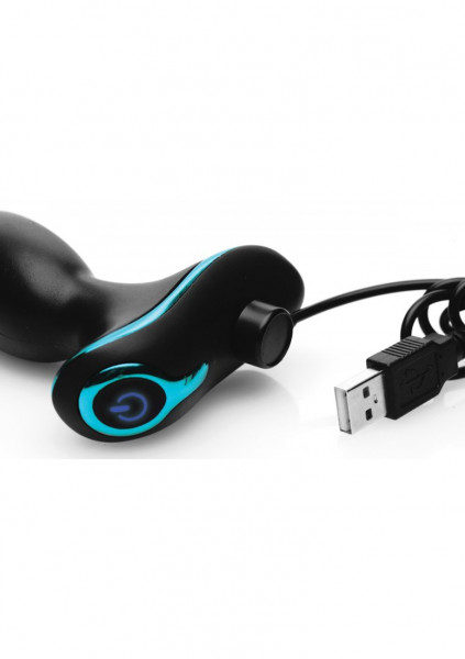 Prostatic Play Passage 7x Rechargeable Ergo Prostate Stimulator - Cat Tail Butt Plug