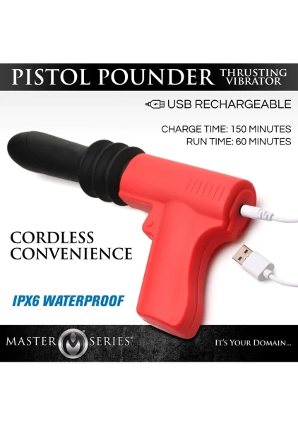 Master Series Thrusting Pistol Vibe