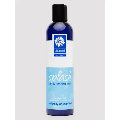 Sliquid Splash Gentle Feminine Wash Unscented 8 5 oz