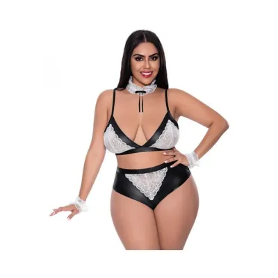 Magic Silk Dress Up Dirty Deeds Costume Black Queen Size