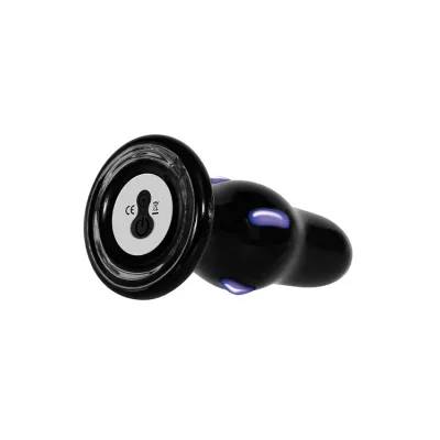Adam and Eve Rear Rocker 3 9 Vibrating Glass Butt Plug