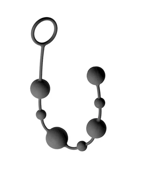 Linger Graduated Silicone Anal Beads