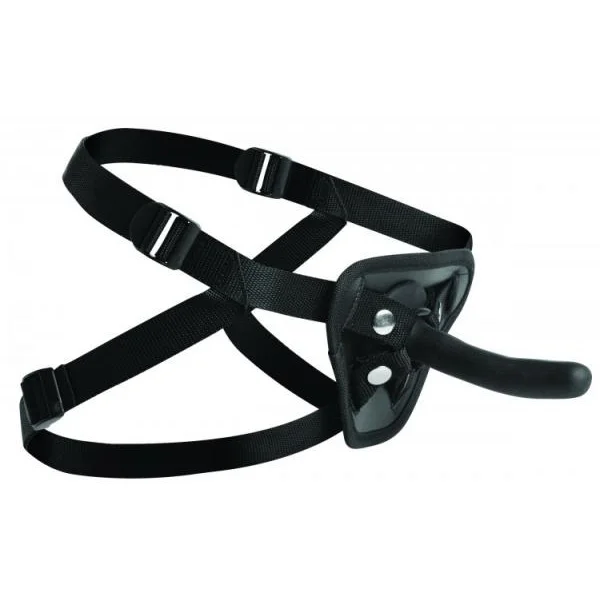 Pegged Pegging Dildo With Harness Black Strap On
