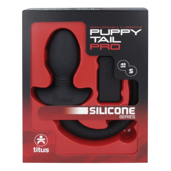 Titus Silicone Pro Vibrating Tail