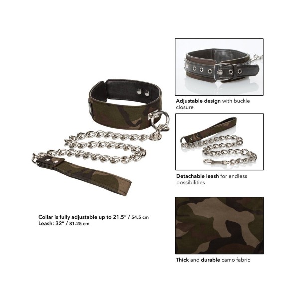 Colt Camo Collar & Leash