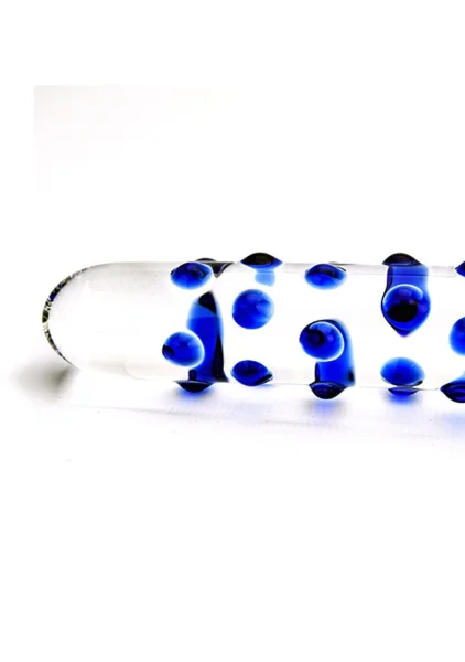 Spectrum Nubby Textured Glass Dildo