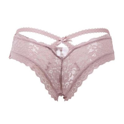 Bondara Flirt Lilac Plunging Sweetheart Brief