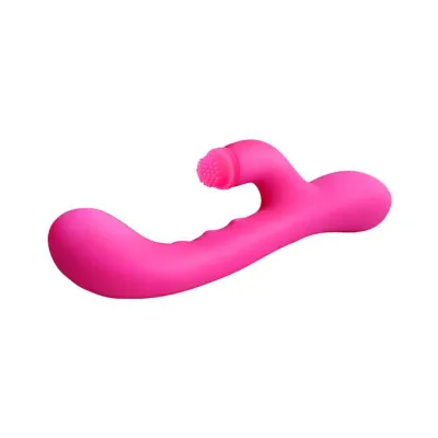 Idol Rabbit Style Vibrator Rose 8 4 Inch