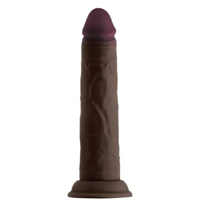 Shaft Model J 8 5 Inch Liquid Silicone Dong Mahogany