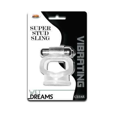 Wet Dreams Super Stud Sling Vibrating Ring