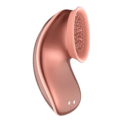 Shots Innovation Twitch Hands Free Suction Vibration Toy Rose