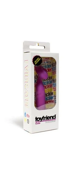 Toyfriend Cute Silicone Vibrator Waterproof Purple