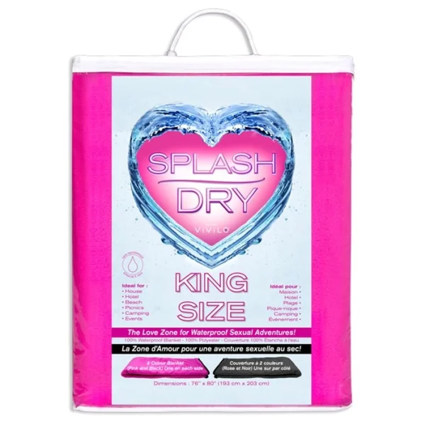 Vivilo - Love Zone Splash Dry Blanket