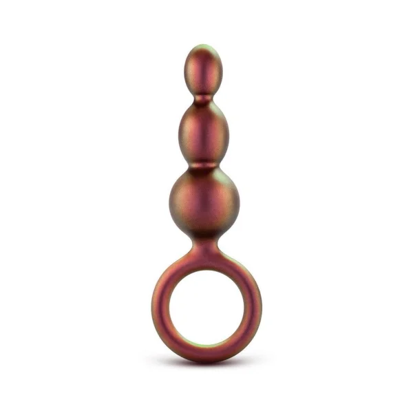 Anal Adventures Matrix - Beaded Loop Plug - Copper