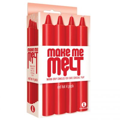Ouch Make Me Melt Red Bondage Candles 4 Pack